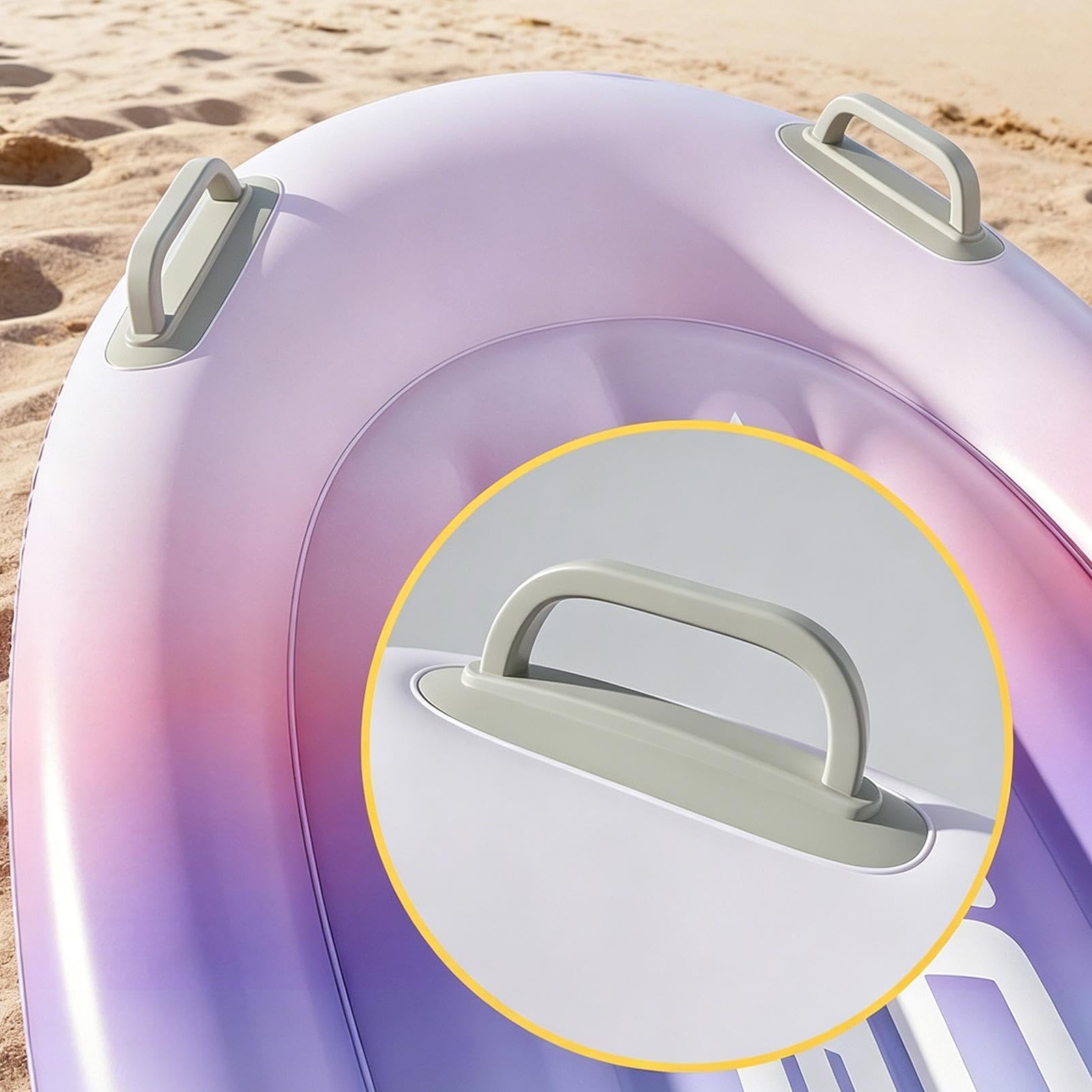 Tabla Hinchable de Playa Entrenador de Balsa Inflable con Diseño de Dibujos