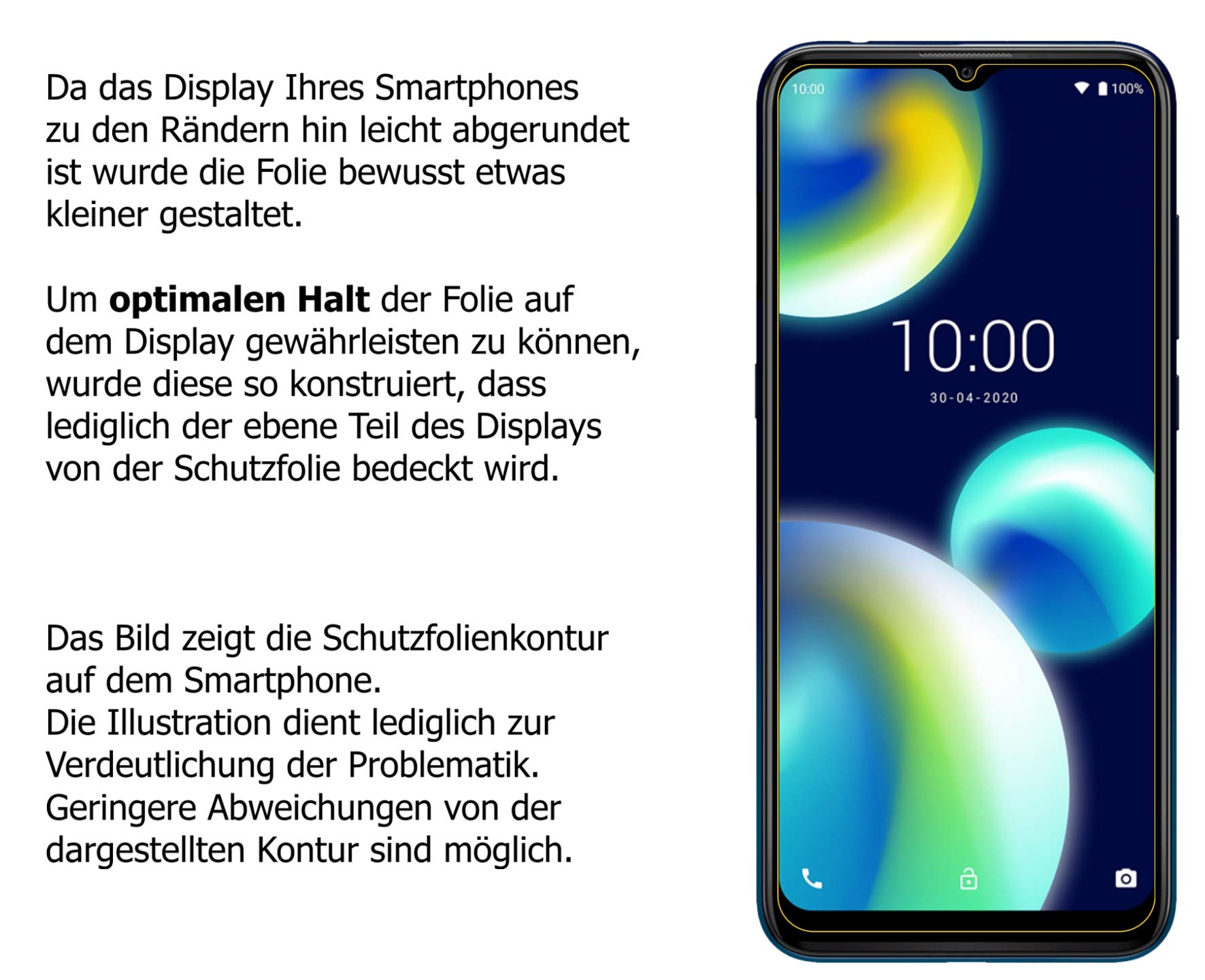 Dipos 2 Pellicole Protettive Antiriflesso Per Wiko View 4 Lite - Opache, Anti-Impronta, Made In Germany