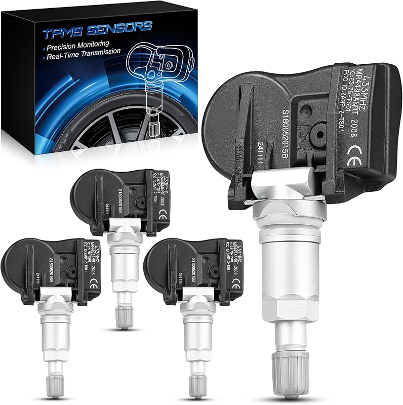 A0009050030 Pre-Programed Tire Pressure Sensor Fit for:-Benz C300 C350 E300 E350 ML350 ML550 R350 S63 AMG SLK300 SLS AMG for:-Smart Fortwo 2002-2016 433MHz TPMS, 0009050030 (4)