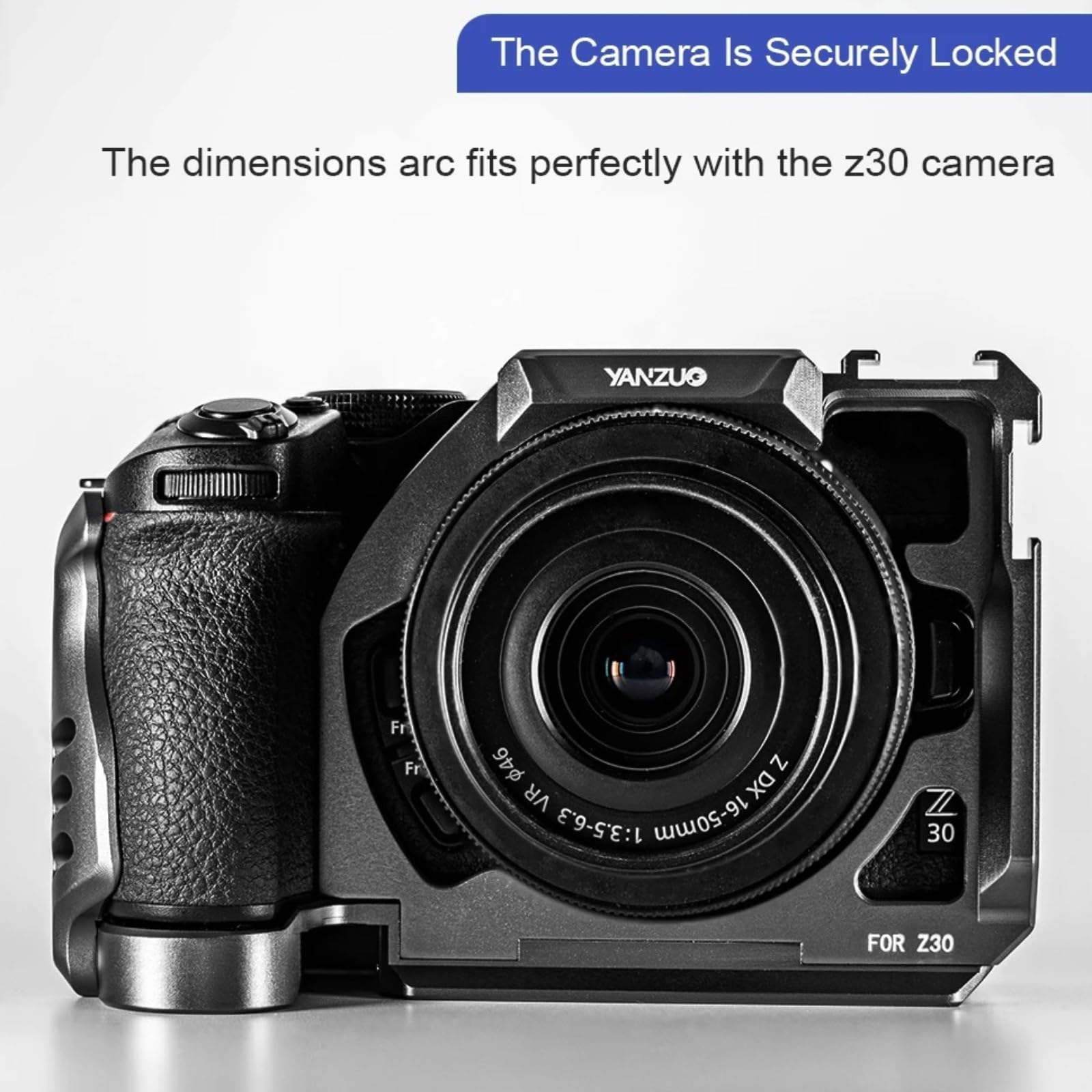Amazon | YANZUO 140g 超軽量アルミニウム合金カメラケージ Nikon Z30