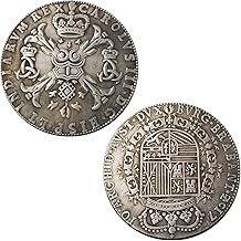 HARPIMER Commemorative Coin Ancient Spain Coin 1710, Old Commemorative Coin of Luck, Discover the History of Coins