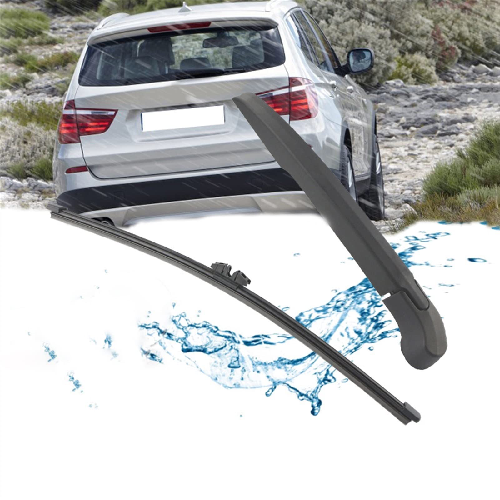 Essuie-glace arrière BMW X3 F25 anticrise de visibilité pour lunette arrière propre