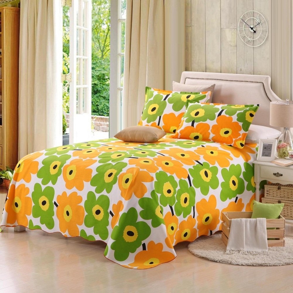 Drap en pur coton Vichy 200x235cm pour éviter la transpiration et la peau irritée