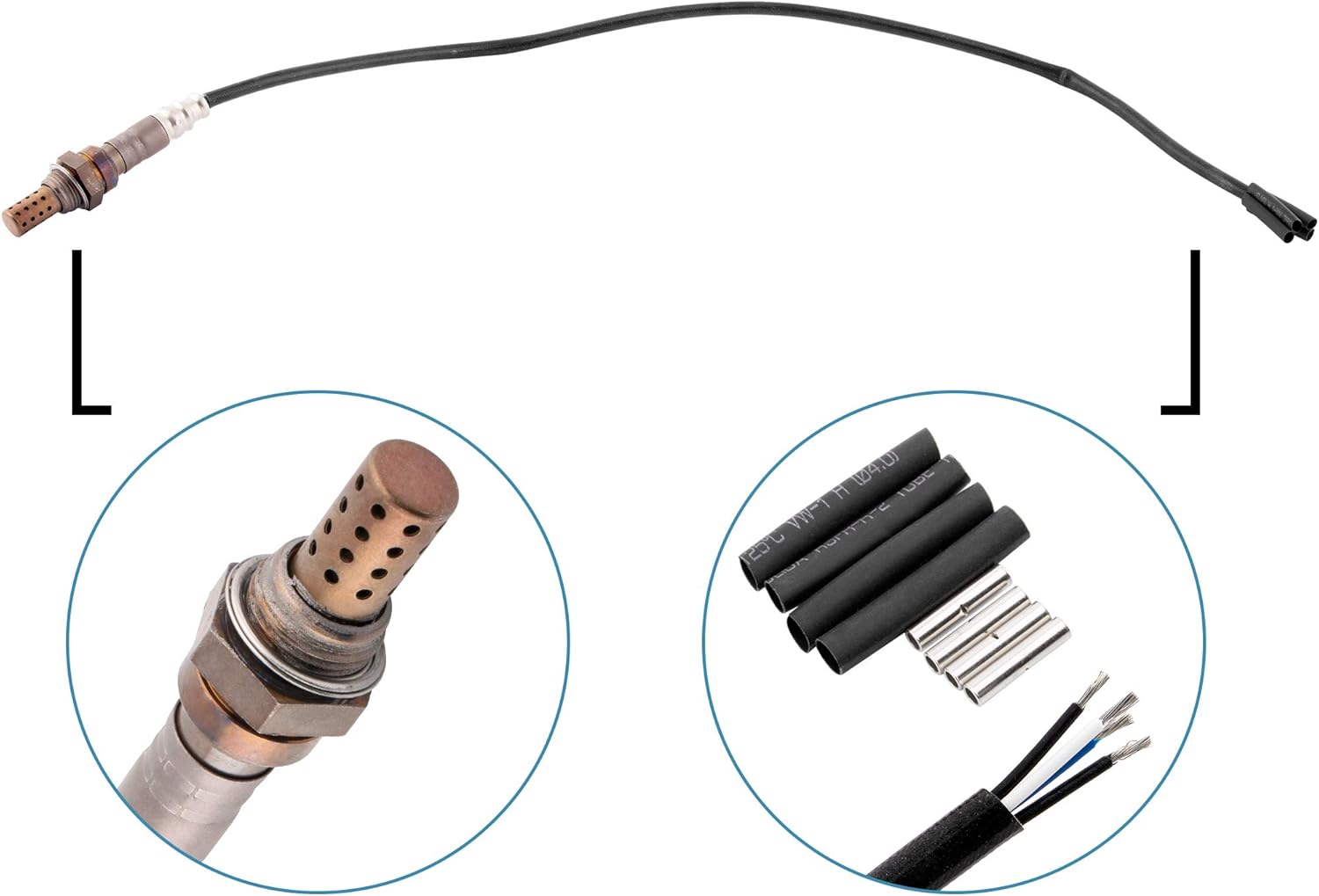 BOXI Universal Oxygen O2 Sensor Upstream/Downstream For Toyota 4Runner Corolla FJ Cruiser Highlander Prius Tundra Camry RAV4 Yaris Venza Avalon Sienna Tacoma Matrix/Chevy for Pontiac | SG1273 234-4209