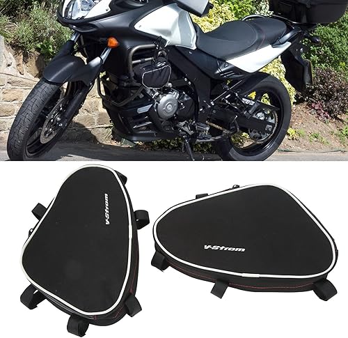 Miniatura 3 de Bolsas de barras de choque para marco de parachoques, 2 piezas de barras de choque para marco de motocicleta, herramienta de reparación de bolsa,
