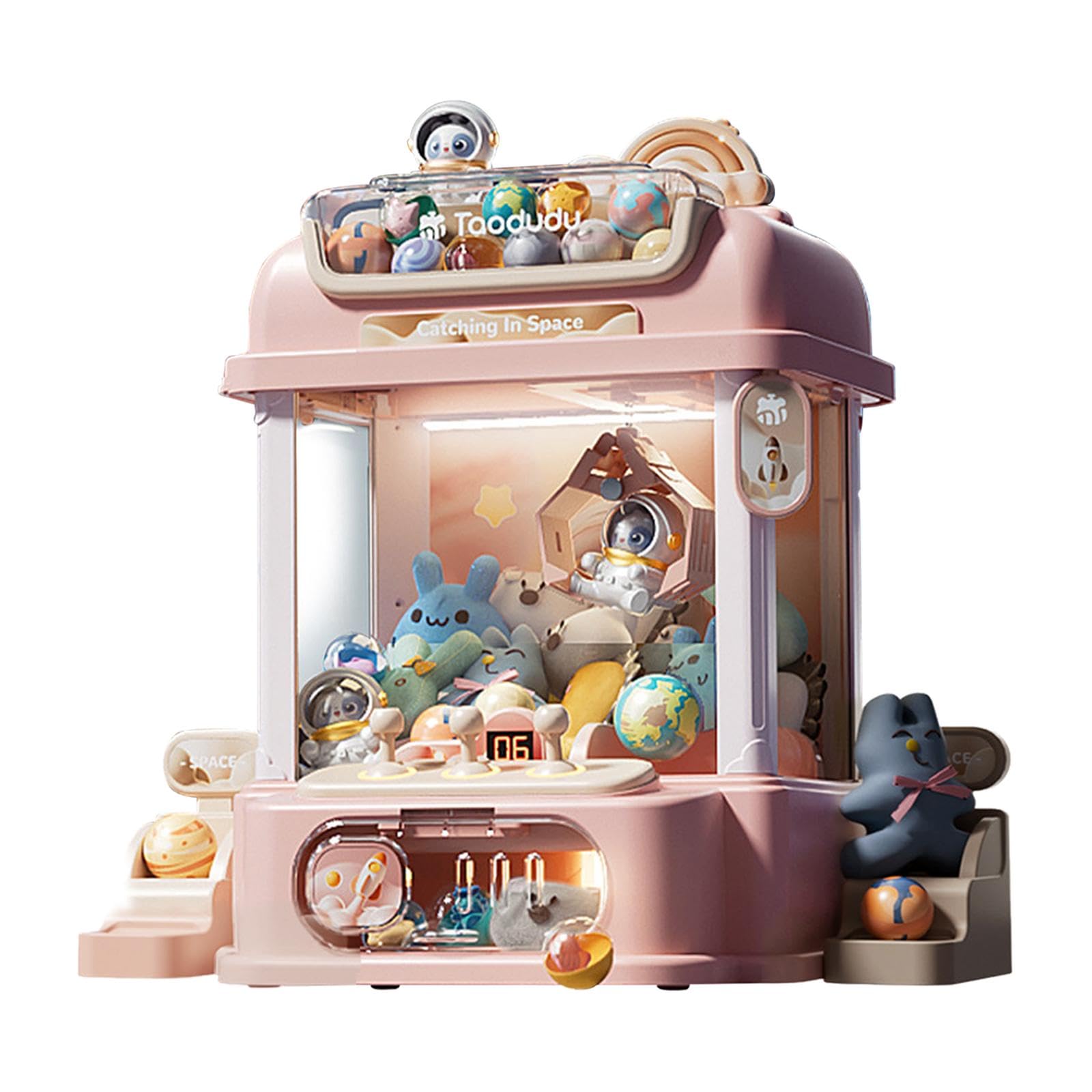 Greifautomat Kinder Spielzeug Maschine Elektronische Automaten Bonbon Spender Musikspiel Funktion Langlebiges Material für Familienfeiern Ki, Stil E