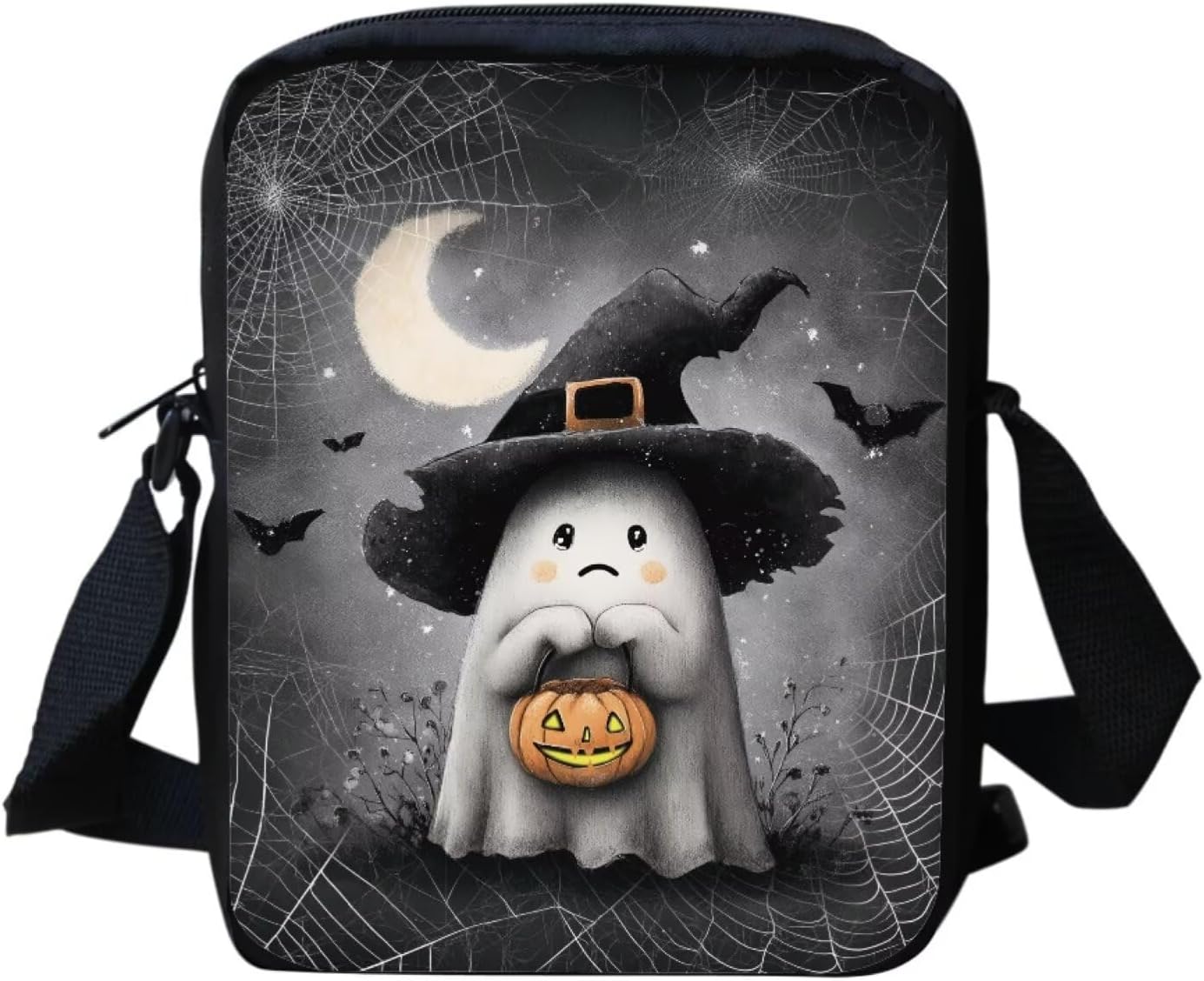 Binienty Kinderen Messenger Tas Kleine Crossbody Schouder Handtassen voor Reizen School Wandelen, vlinder, Eén Maat