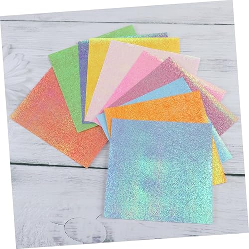 Miniatura 5 de 150 piezas de papel de origami para papel de origami grúa Origami para bricolaje papel brillante hecho a mano papel perlado papel de papel de papel