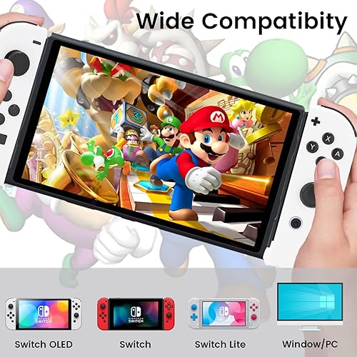 Miniatura 6 de Aoqwp Controller Compatible for Nintendo Switch, Replacement Wireless Controllers with Dual Vibration, Wake-up, Motion Control