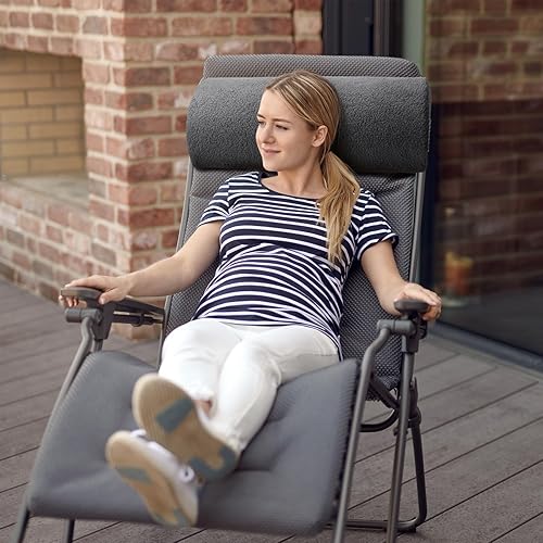 Miniatura 4 de Wesiti Almohadas de piernas para dormir, almohada de espuma cubierta de sherpa, almohada de pie de media luna, cojín reclinable multiusos para