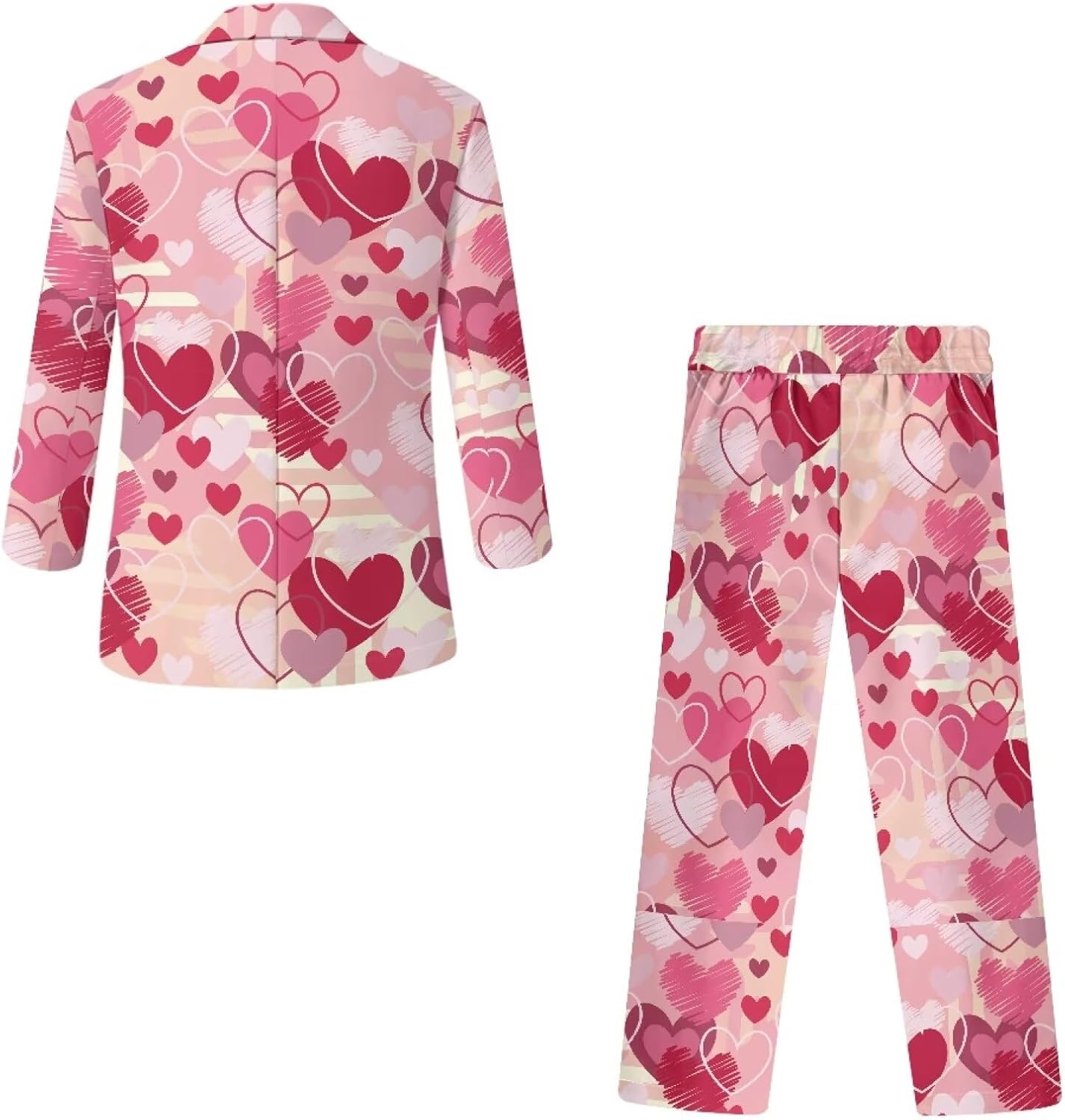 Boys' Suits 2 Pice Suit Slim Fit Kids Outfits Blazer and Pants 5-14Y