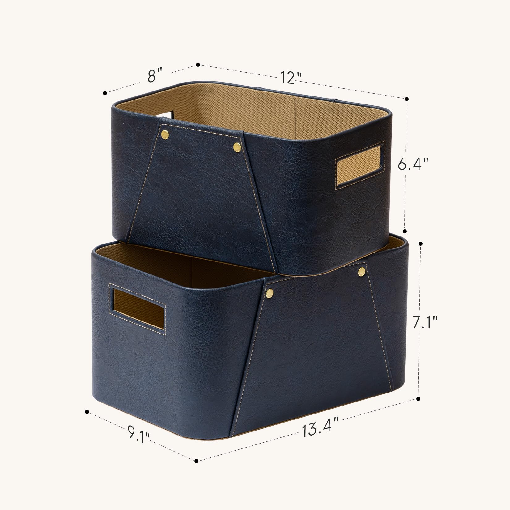 美品 LaVieNS350/GAB【office】 Amazon.com: La Jolie Maison Storage Baskets for Organizing, 2 Pack