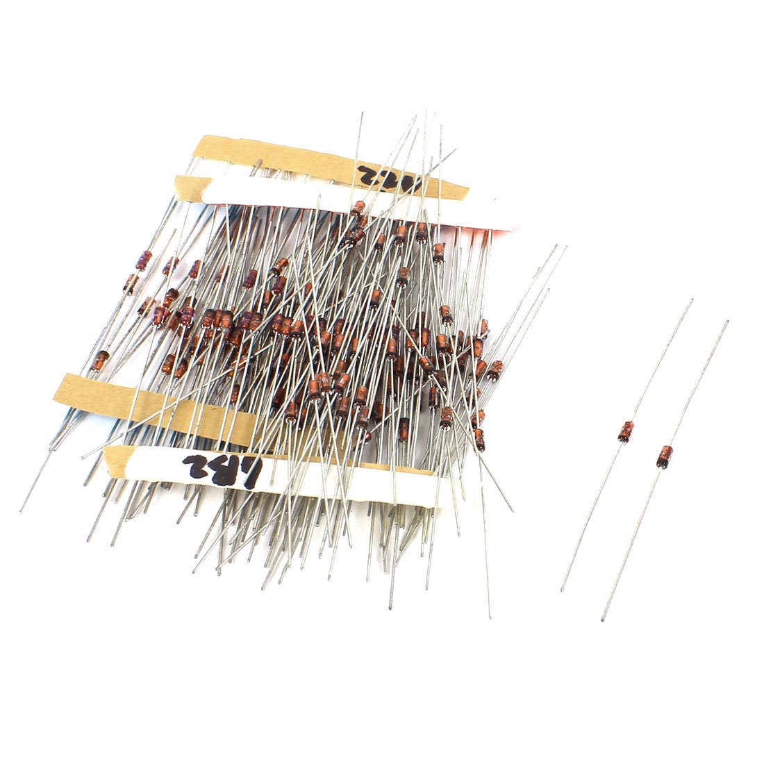 KOKYLEZN 160pcs DIY Diodes Parts 2V-30V 1/2W axia-l Leads Voltage Regulator Schottky Diodes Zener Diode