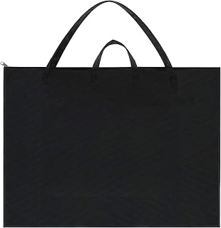 Light Weight Art Portfolio Bag with Nylon Shoulder, 24"X 36" Large Size Poster Board Storage Bag, Waterproof Drawing Painting Sketch Bag Case for Artist and Student Art Work Portfolio