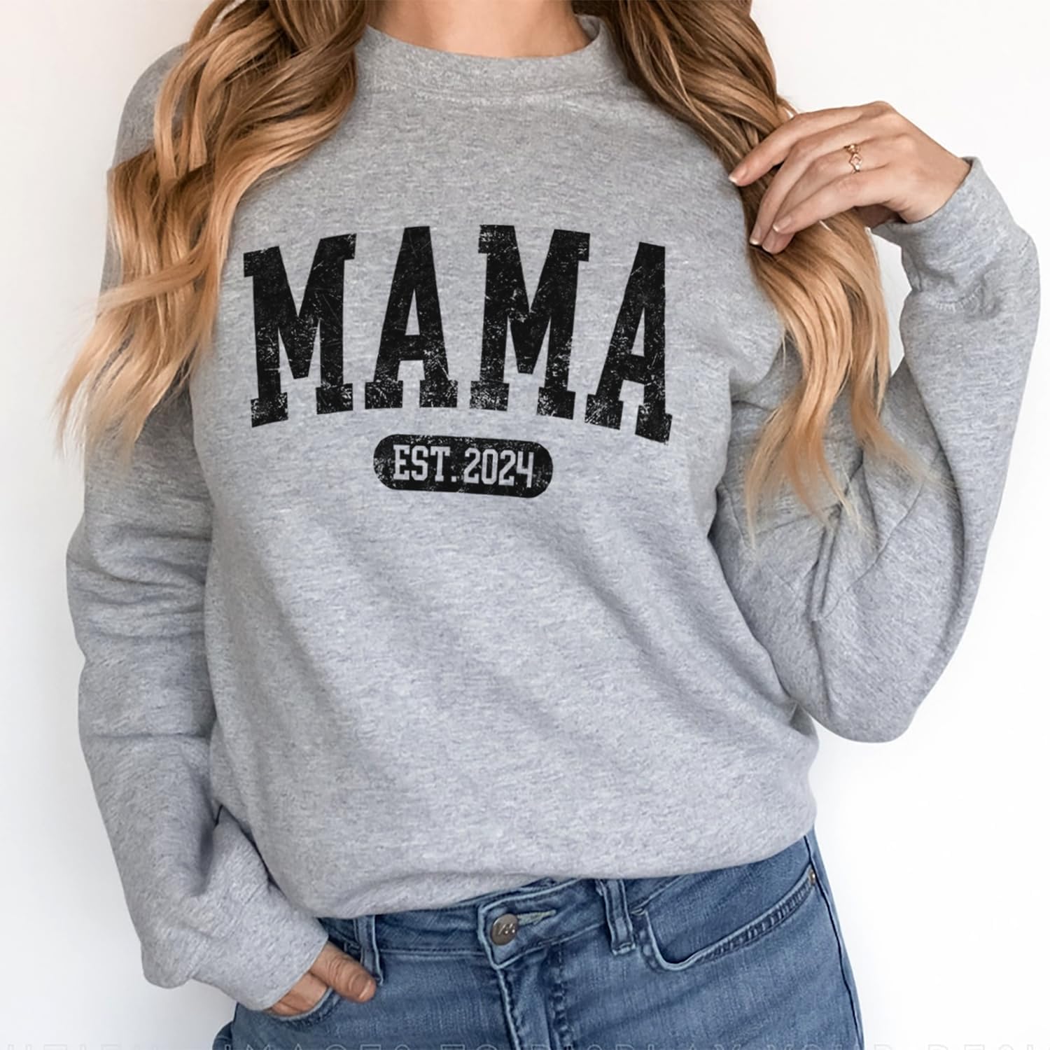 GODMERCH Custom Grandma Sweatshirts, Personalized Shirts with Grandkids Names Gifts for Grandmothers Christmas Mothers Day - Image 6