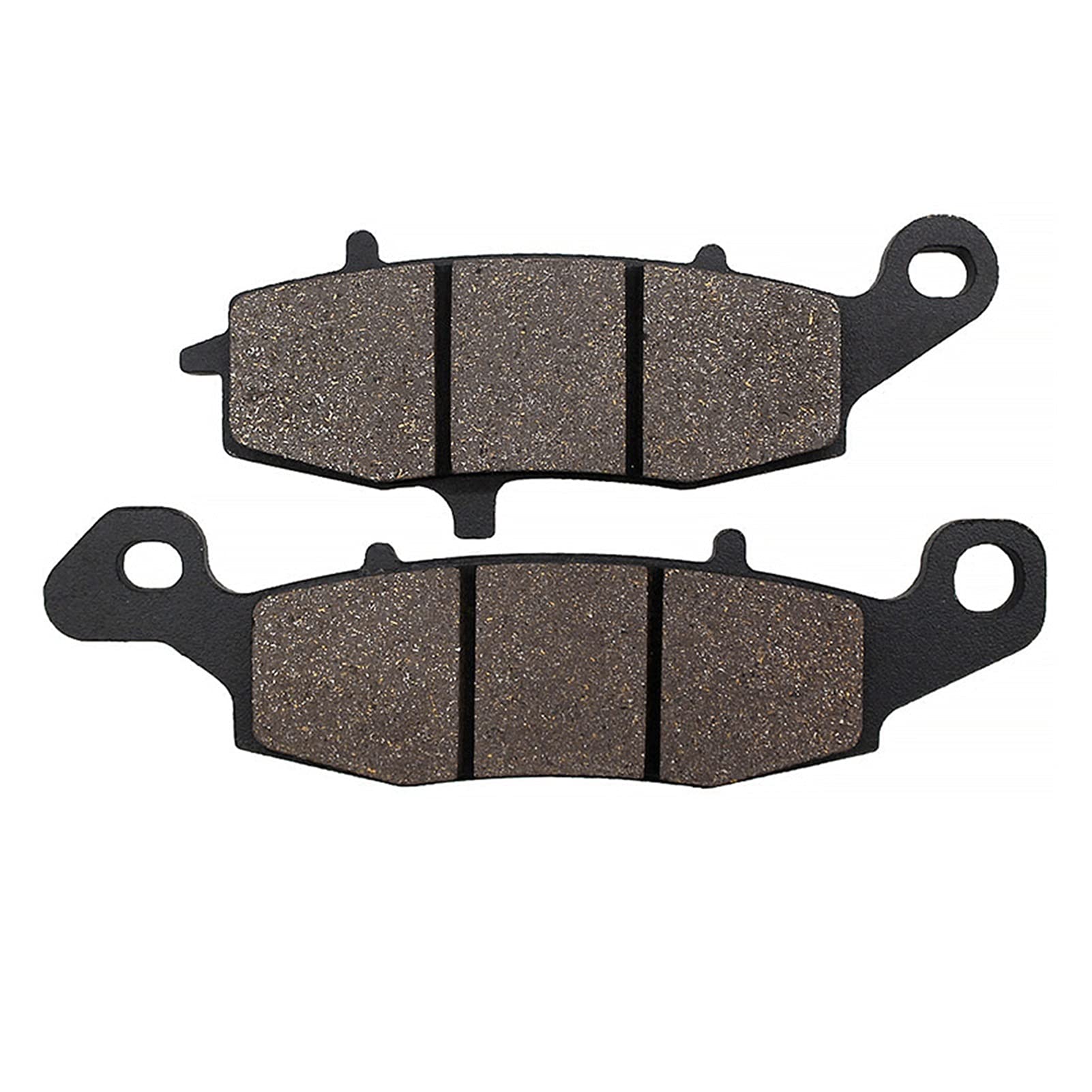GuoD Store Motorcycle Front and Rear Brake Pads Fit for Kawasaki VN1500 VN 1500 Fit for Vulcan Fit for Mean Fit for Streak P1 P2 2002 2003 2004 VN1600 VN 1600 2004 (Color : 1 Pair Rear Pads)