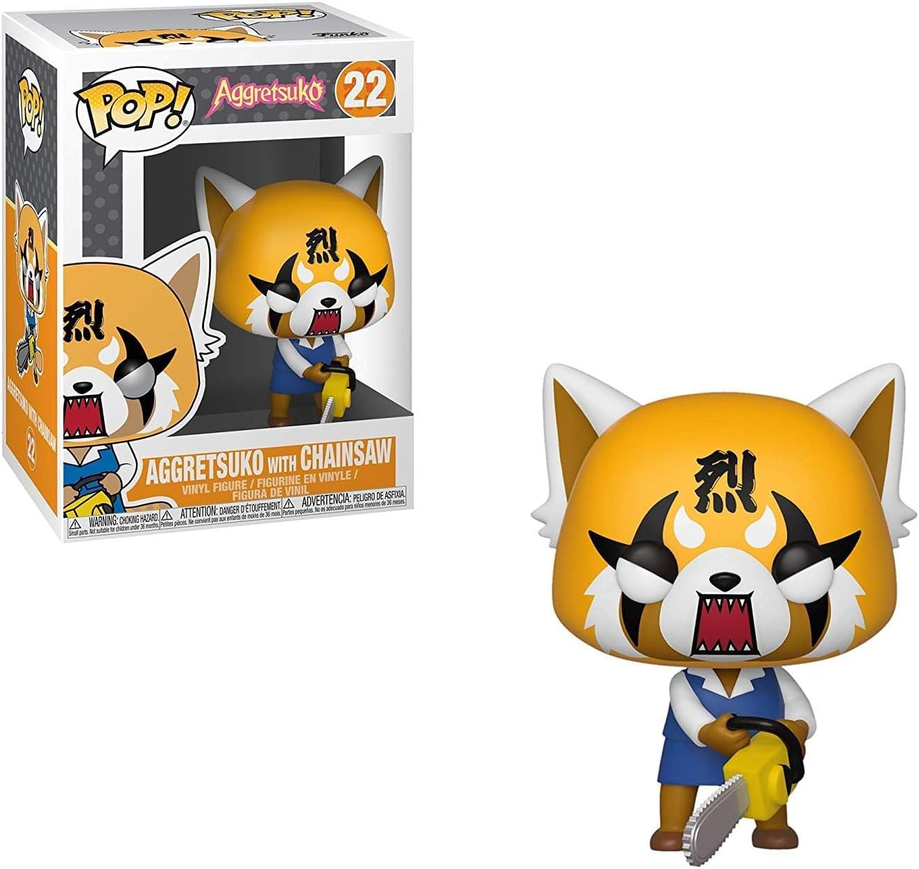 Funko Pop! Sanrio: Aggretsuko - Retsuko with Chainsaw, Multicolor