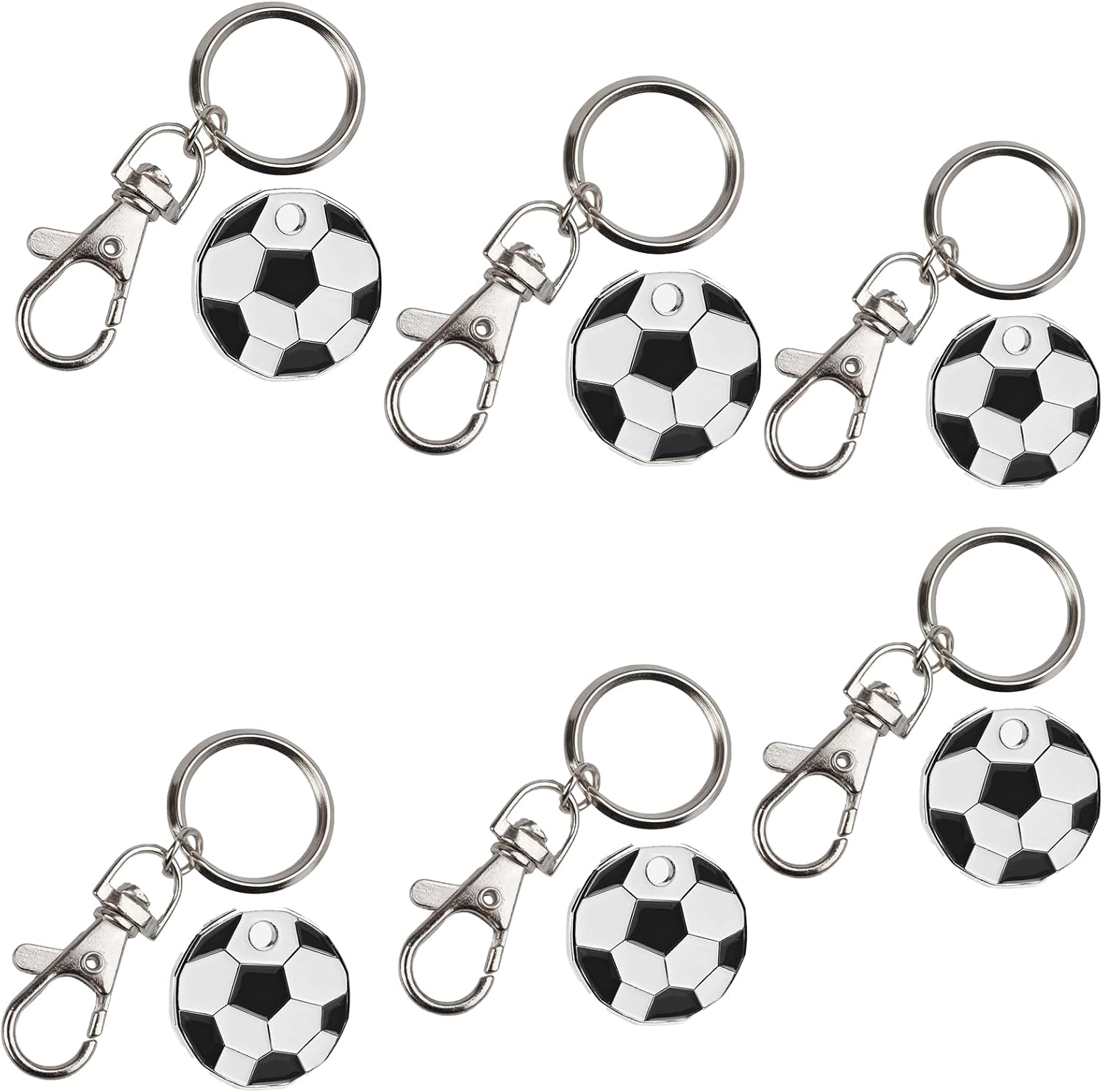 6 X Shopping Trolley Tokens New Shape Trolley Token UK £1 Coin Pound