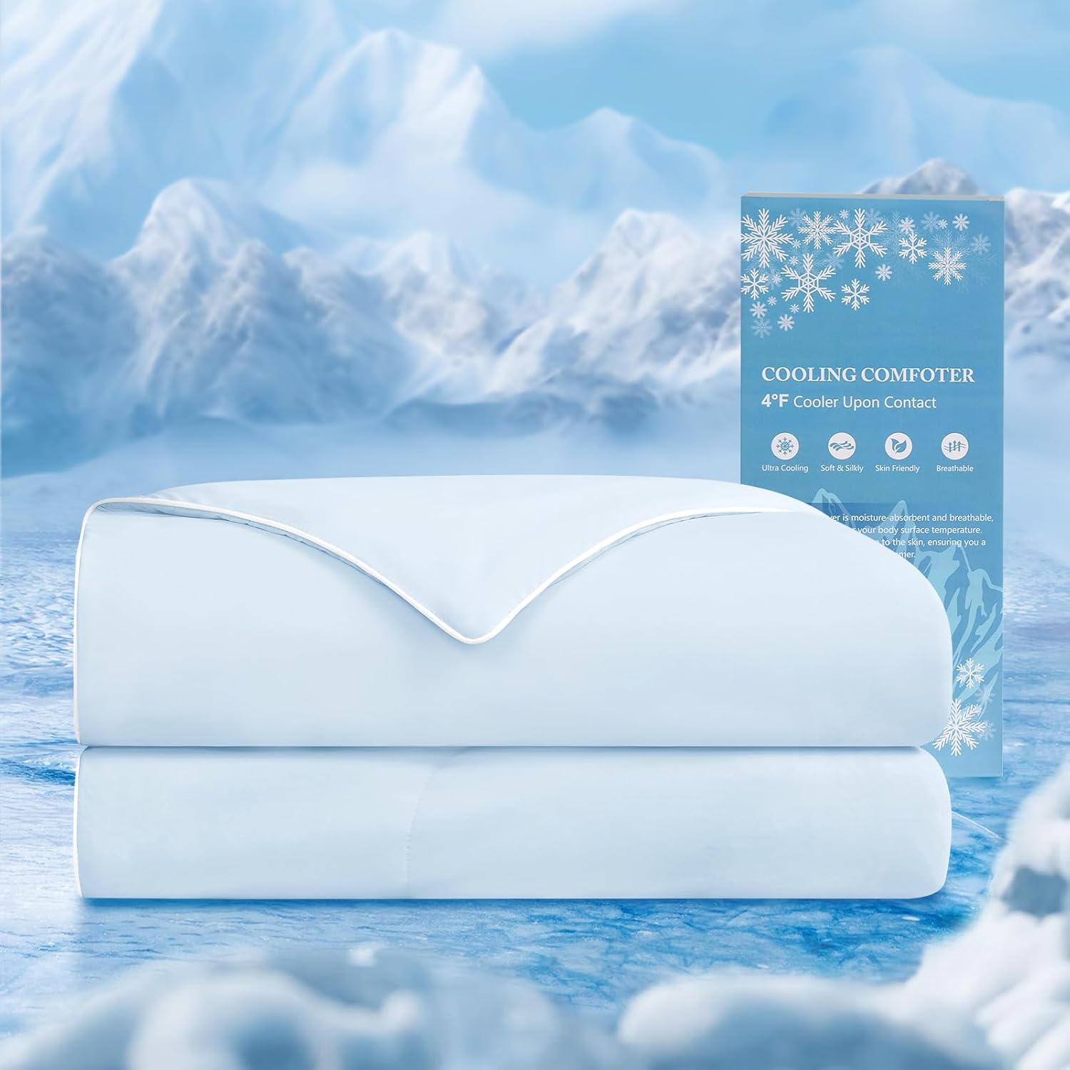 HARBOREST Cooling Comforter Queen Size Cooling Blanket