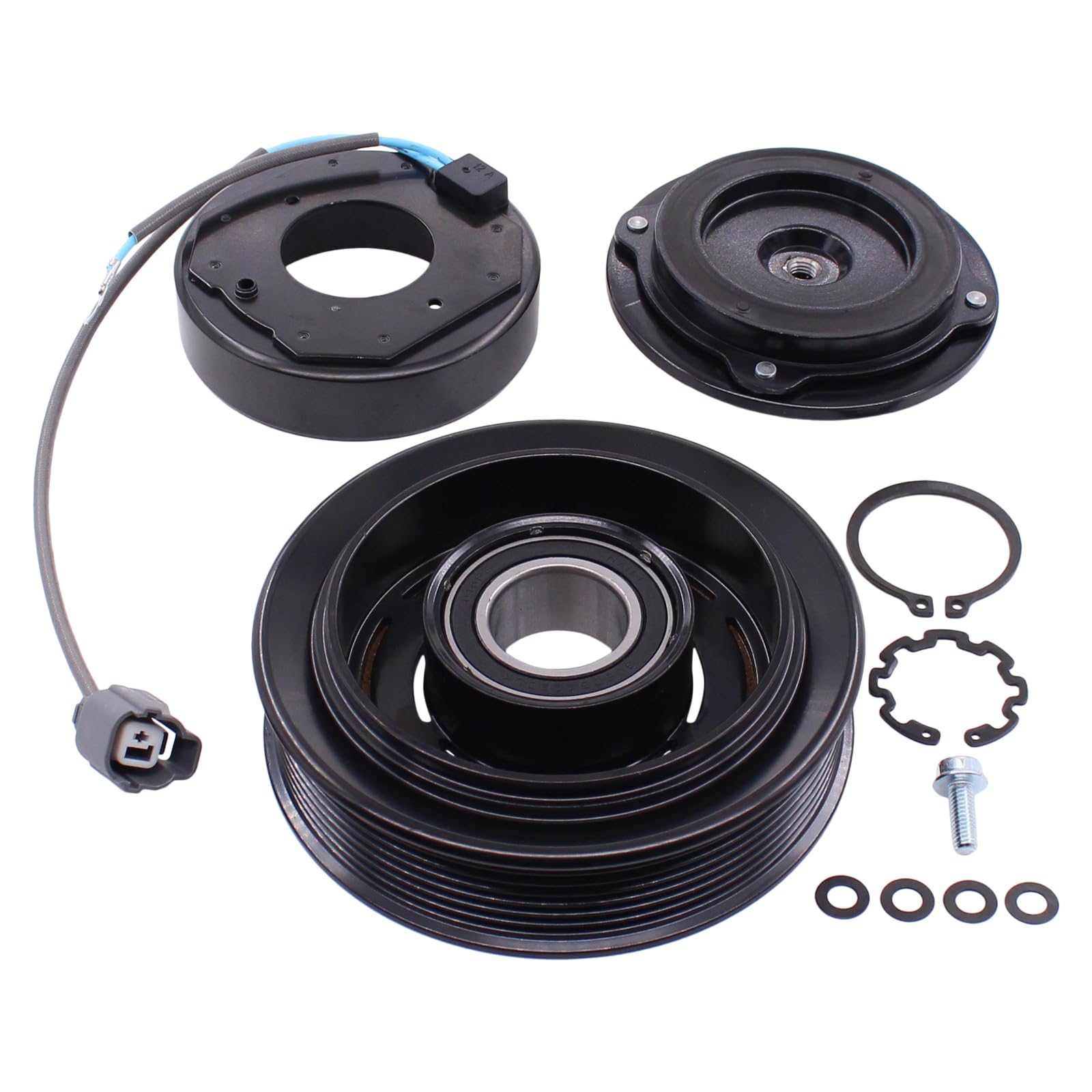 ApplianPar AC Compressor Clutch kit for Honda Accord 2.4 2003-2007