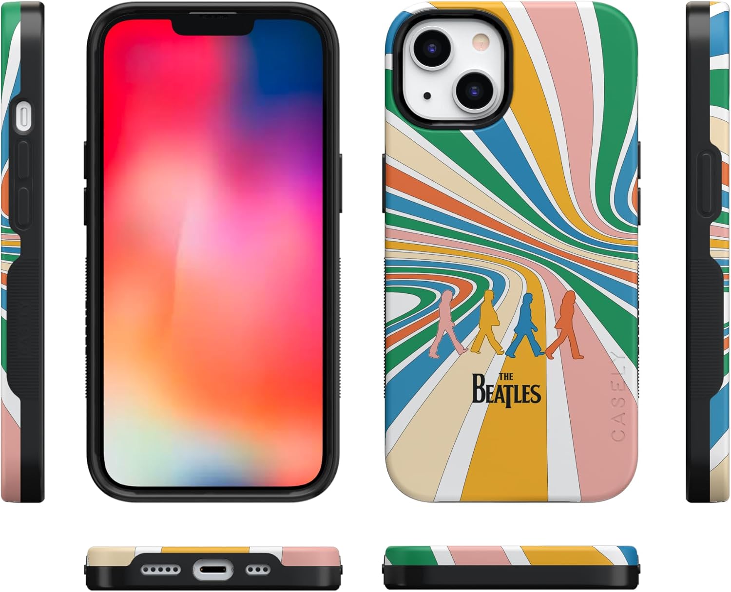 Casely iPhone 13 Case | Come Together | The Beatles Abbey Road | Bold Protective Design | Compatible with MagSafe