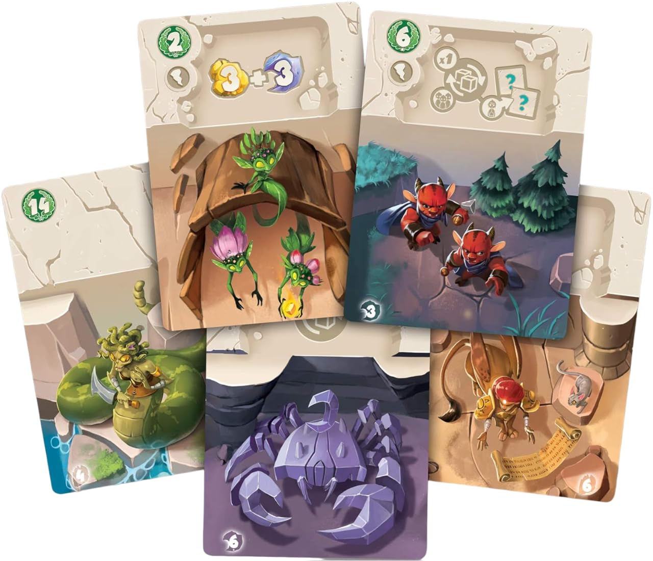 Asmodee - Dice Forge - Jeu de Société Familial pour Enfants dès 10 Ans