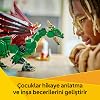 LEGO Creator 3’ü 1 Arada Orta Çağ Ejderhası 31161-9 Yaş ve Üzeri Çocuklar için Deniz Yılanı ve Zümrüdüankaya Dönüşen Oyuncak Yapım Seti, Doğum Günü Hediyesi (715 Parça)
