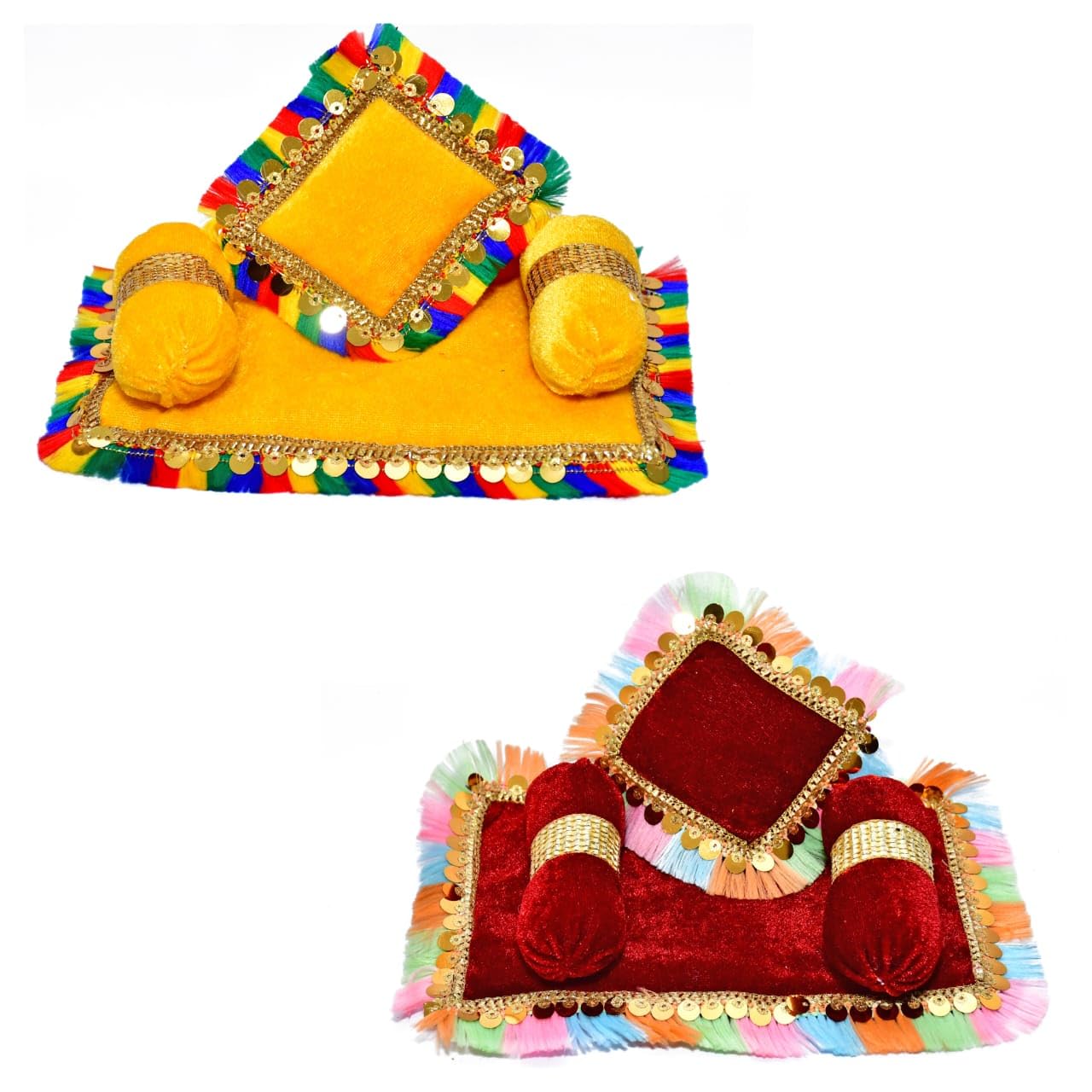 Laddu Gopal Bedding Set - Royal Velvet Design -21