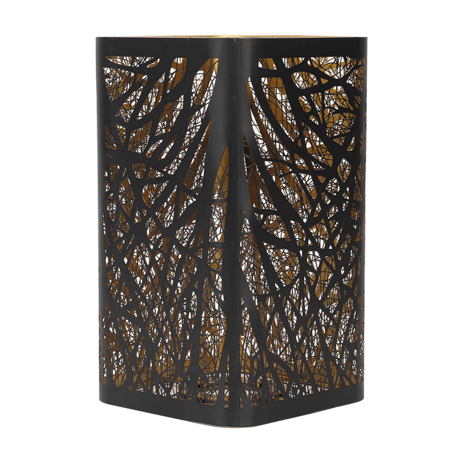 Fashion Iron Art Lamp Shade with Hollow Tree Pattern, Removable Light Shade for E27 E26 Lamp Holder, Decoration for Dining Room Corridor Entrance
