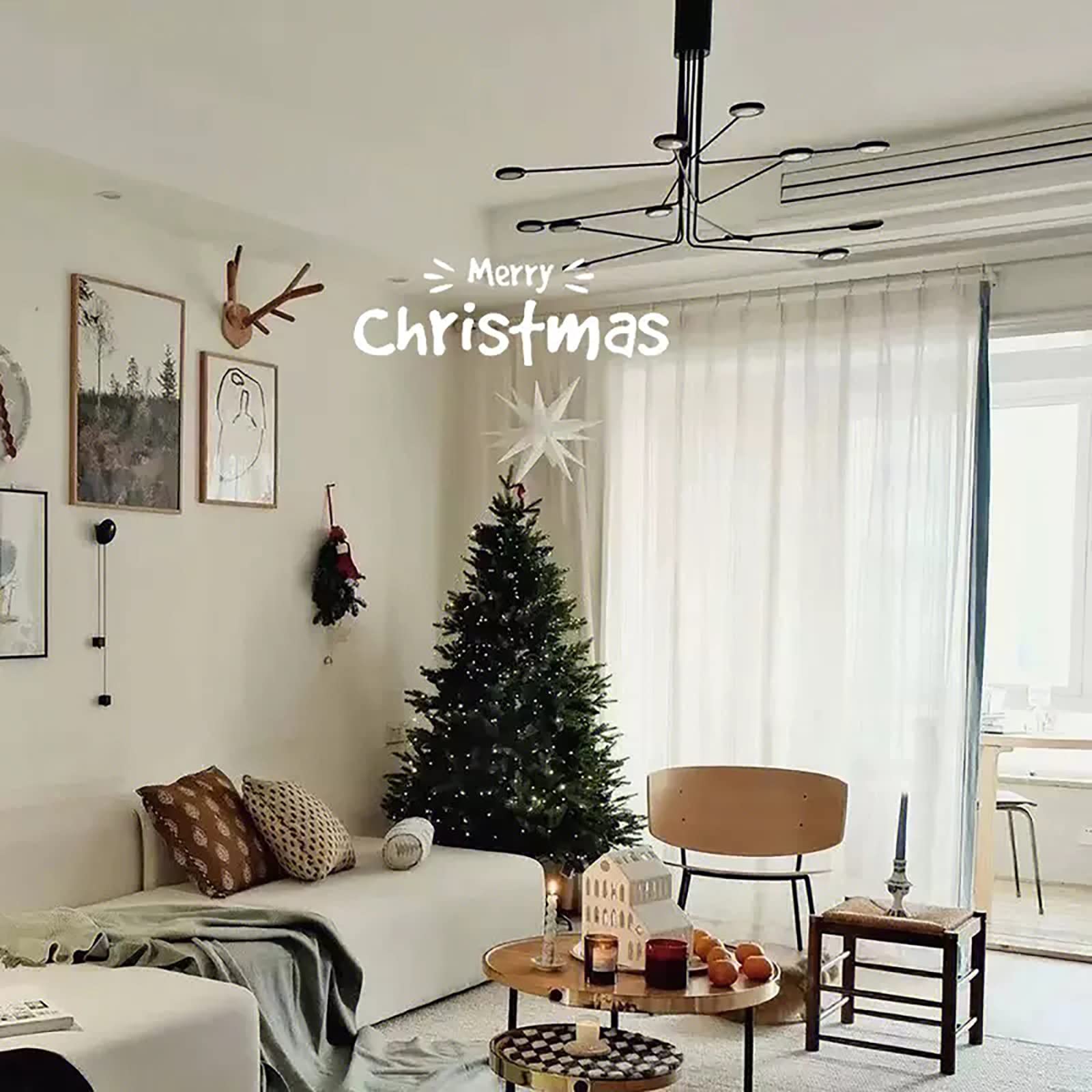Albero di Natale Illuminato, Albero di Natale Artificiale, Albero di Natale Realistico, Albero di Natale Verde (Size : 120cm/4ft)