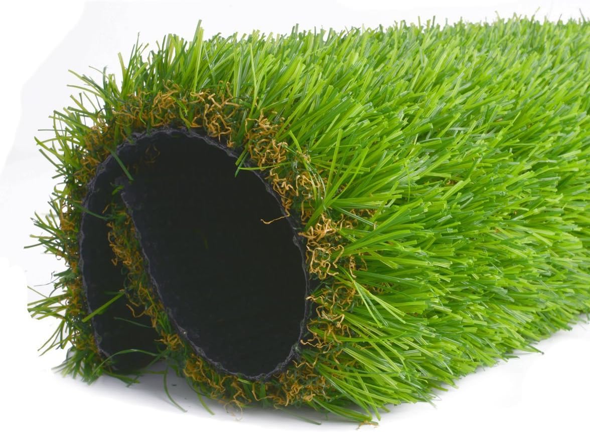 Synthetic Turf Artificial Lawn Grass Indoor Outdoor Premium Realistic Landscape (6.5 ft X 13 ft = 84.5 sqf)