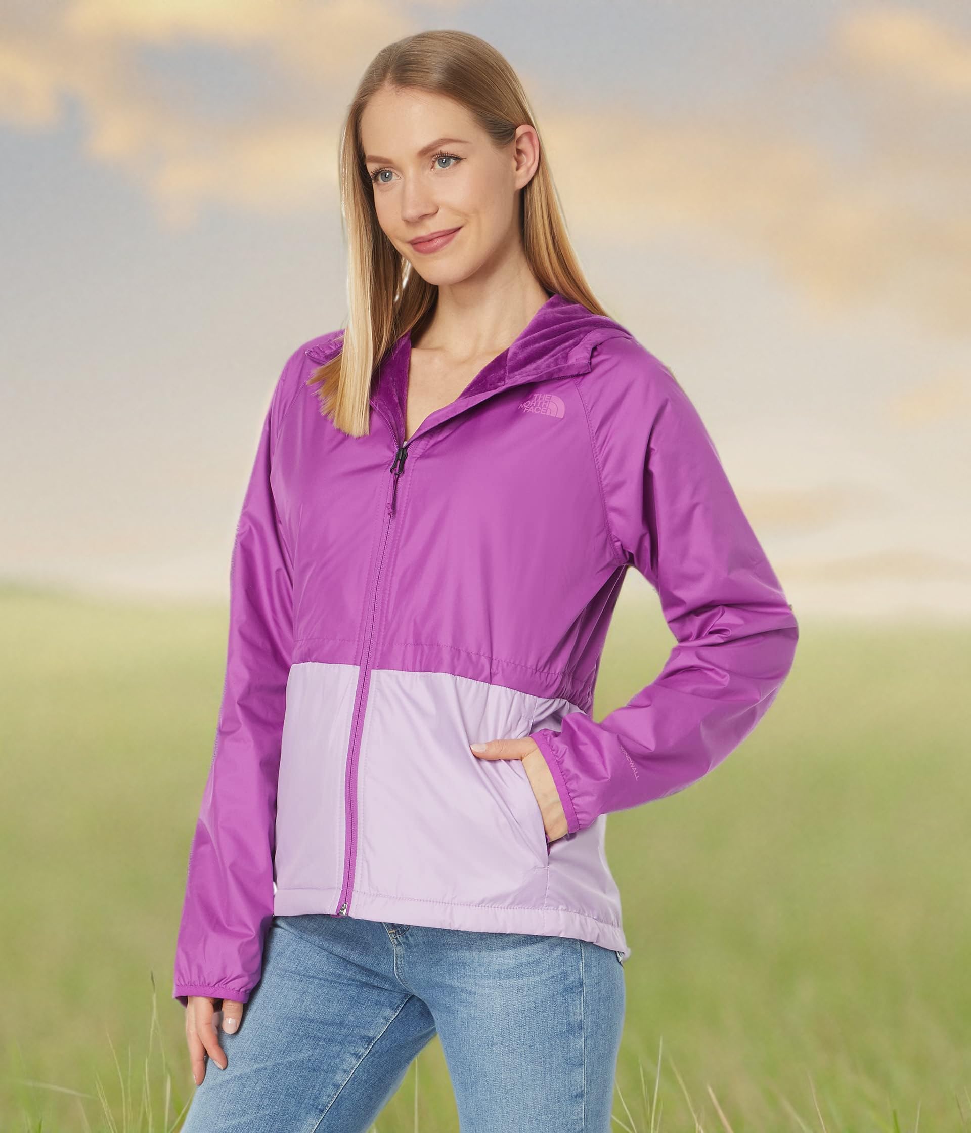 THE NORTH FACE Felpa con cappuccio Shelbe-Lito da donna