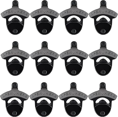 Miniatura 11 de Abrebotellas de bronce antiguo montado en la pared abrebotellas de cerveza montado en la parte superior para regalos Bronce antiguo,Plateado