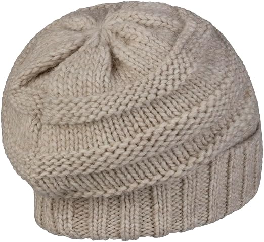 Dimo Gebreide Muts met Omslag by Lierys - € 29,95