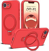 Vista 8 de Funda diseñada para iPhone 11 con soporte magnético invisible Compatible con Mag-Safe, a prueba de caídas de grado militar, a prueba de golpes