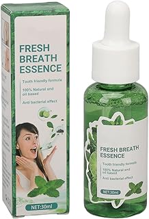30ml Fresh Breath Serum, Bad Breath Eliminating Serum Men Women Mint Breath Freshening Drops Oral Care