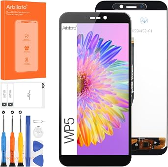 Screen for Oukitel WP5 Screen Replacement for Oukitel WP5 Pro LCD Screen Touch Display Digitizer Assembly Repair PartsBlack