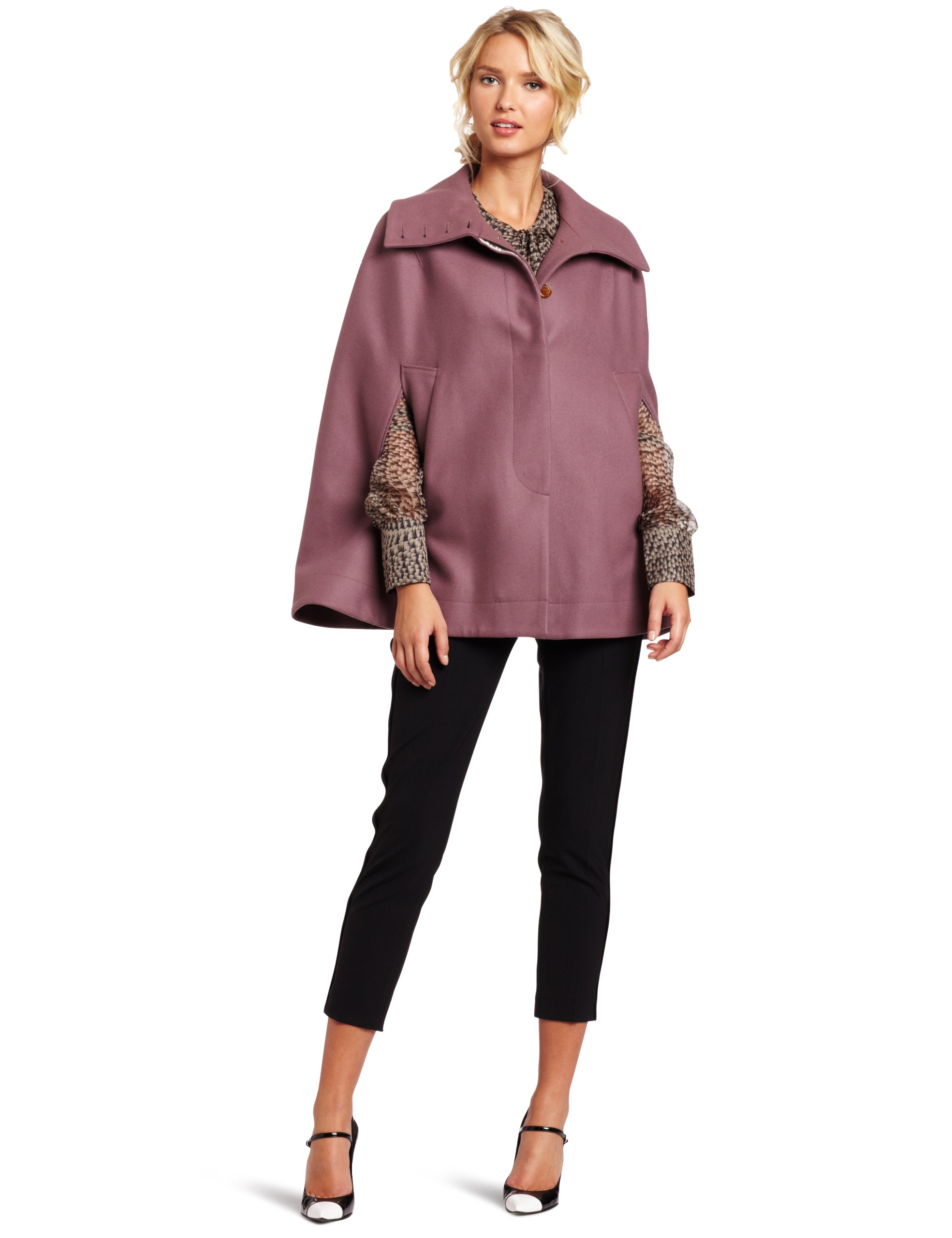 Vivienne Westwood Red Label Women's Stole Cappa Poncho, Pink, Small