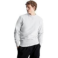 Calvin Klein Jeans Felpa Uomo Badge Crew Neck senza Cappuccio