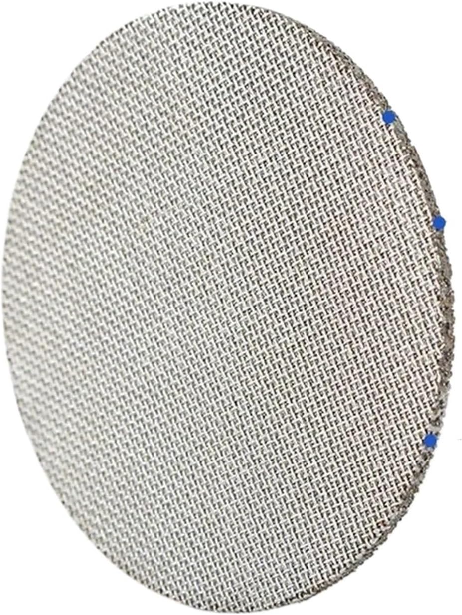 MeLphi 51/54/58mm Reusable Coffee Filter Heat Resistant Mesh Handle Barista Coffee Making Ice Ball Filter for Espresso Machine(53mm 1mm)