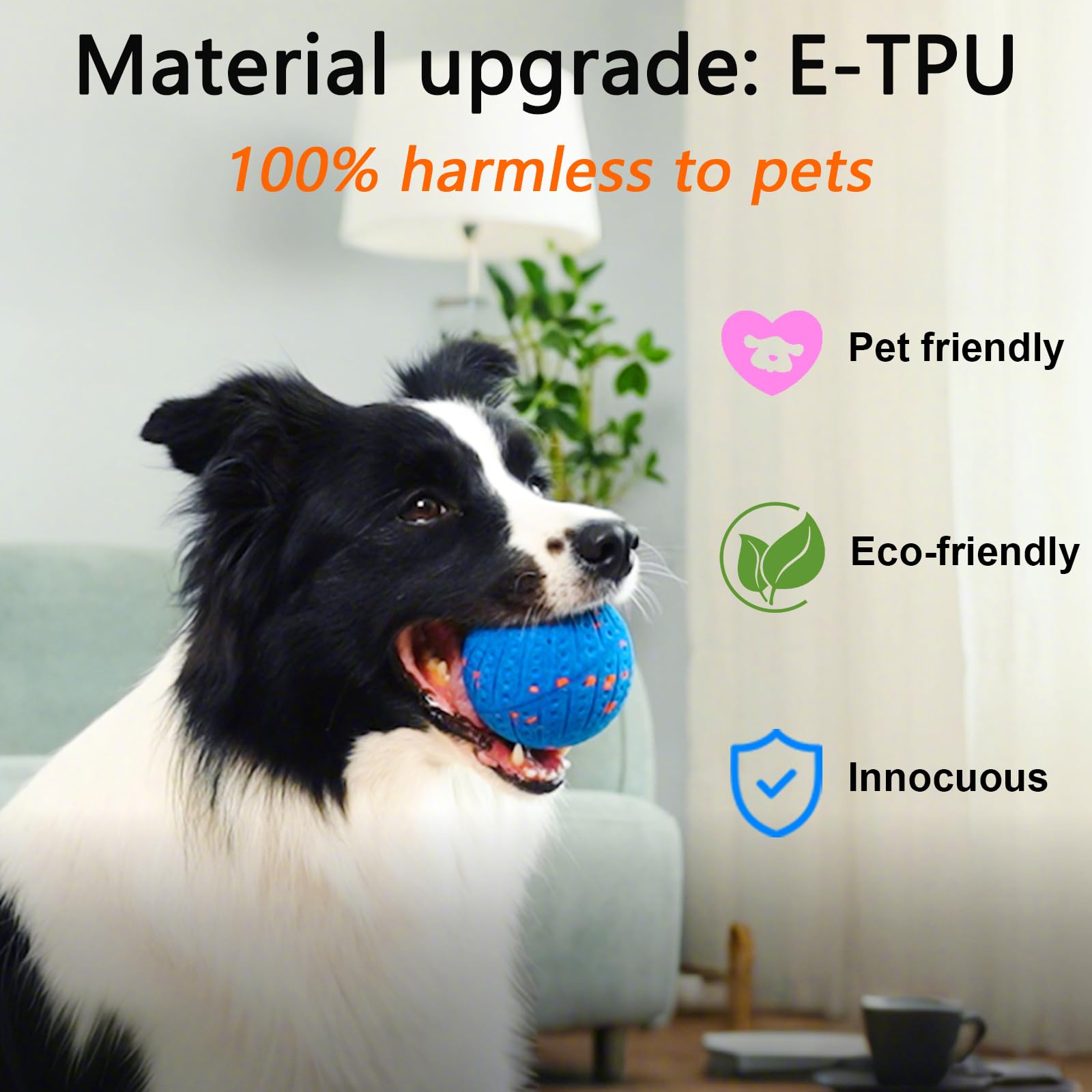 Balle intelligente pour chien télécommandée : jouet interactif rebondissant automatique, vibration et saut, Duraspin durable pour mâcheurs agressifs, rechargeable, pour intérieur et extérieur