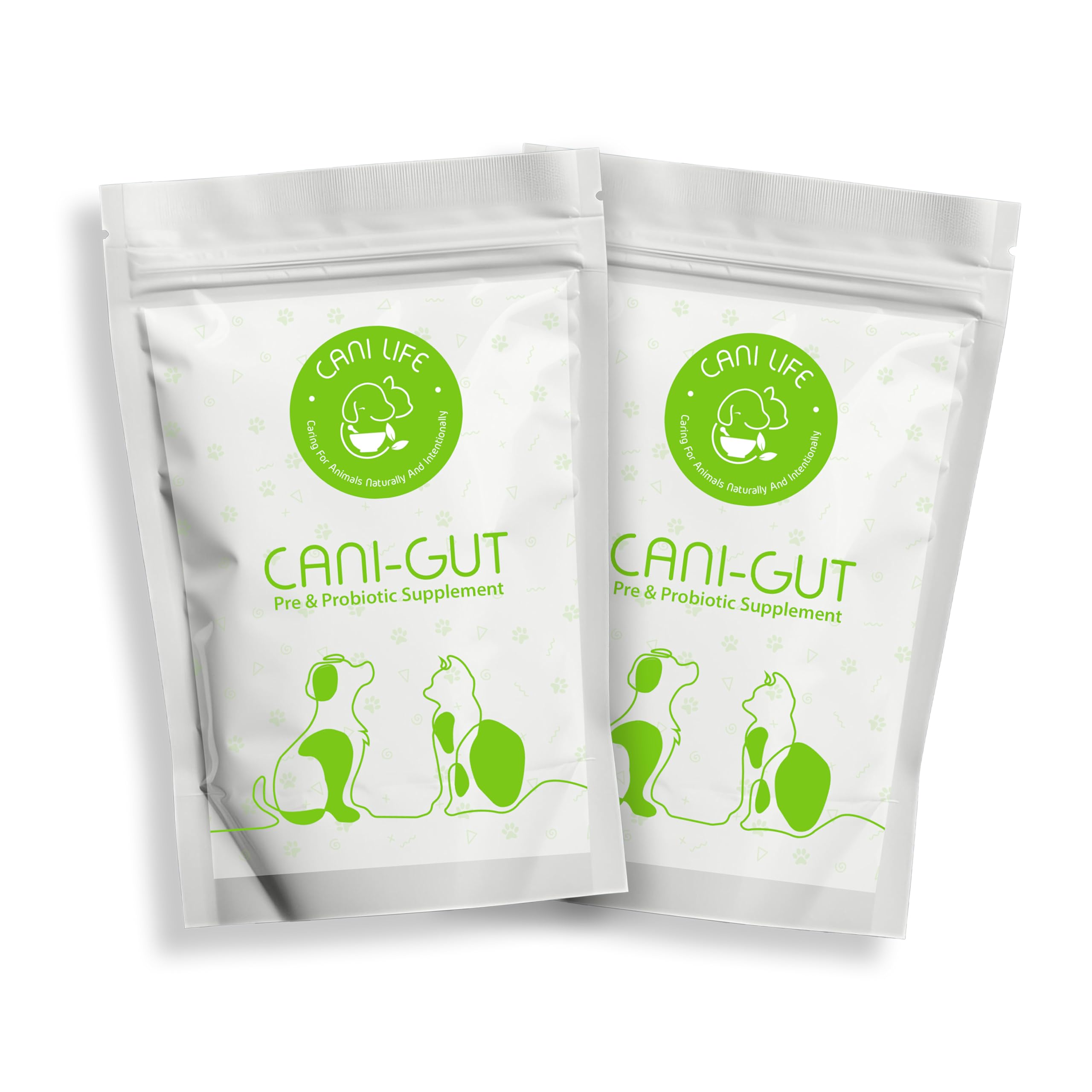Cani Gut Everyday Nutrition Topper | Digestive Supplement for Cats | Probiotics & Prebiotics | Gut Health & Immunity Booster | Natural Ingredients | All Life Stages | 100g 1