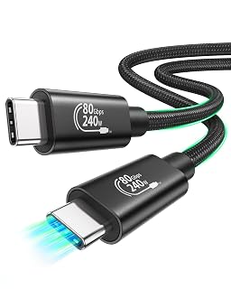 Fitee 80Gbps Thunderbolt 5 Cable 6FT Compatible - Amazon product rated Grade A