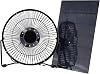 8In Solar Powered Fan Featuring 5.5W High Output Panel Ideal for Camping Indoor Comfort Solar Fan