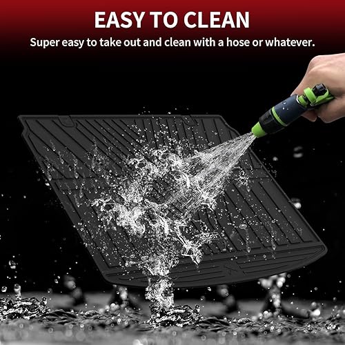 Miniatura 7 de LASFIT - Tapete de elastómero termoplástico de carga para vehículo a gasolina e híbrido, tapete de maletero de automóvil para todo tipo de clima,