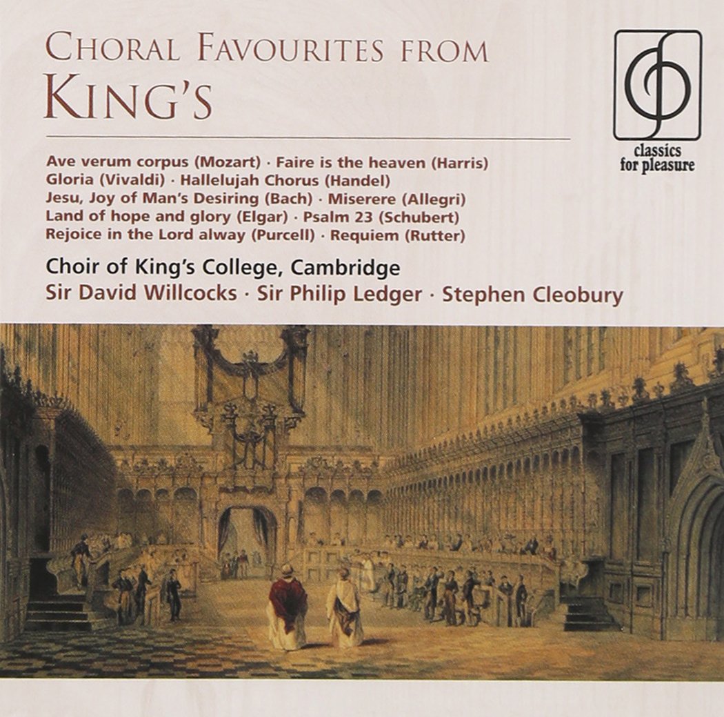 Choral Favorites from Kings [Audio CD] Various Artists and Willcocks / Ledger / Cleobury / Kcc / CA