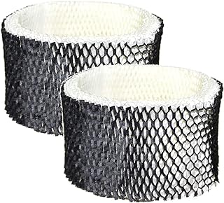 HQRP 2-Pack Wick Filter Compatible with Sunbeam SCM1100 SCM1701 SCM1702 SCM1761 SCM1762 SCM2409 SCM41000 Humidifiers, SF212 / SF212PDQ-UM / SWF62 Filter B Replacement