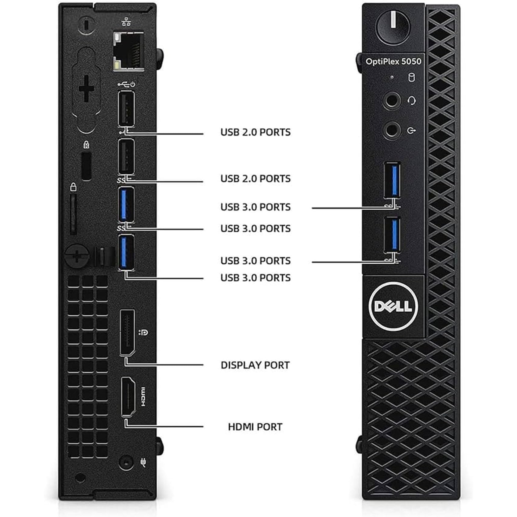Amazon.com: Dell OptiPlex 5050 Micro mini PC Desktop Computer