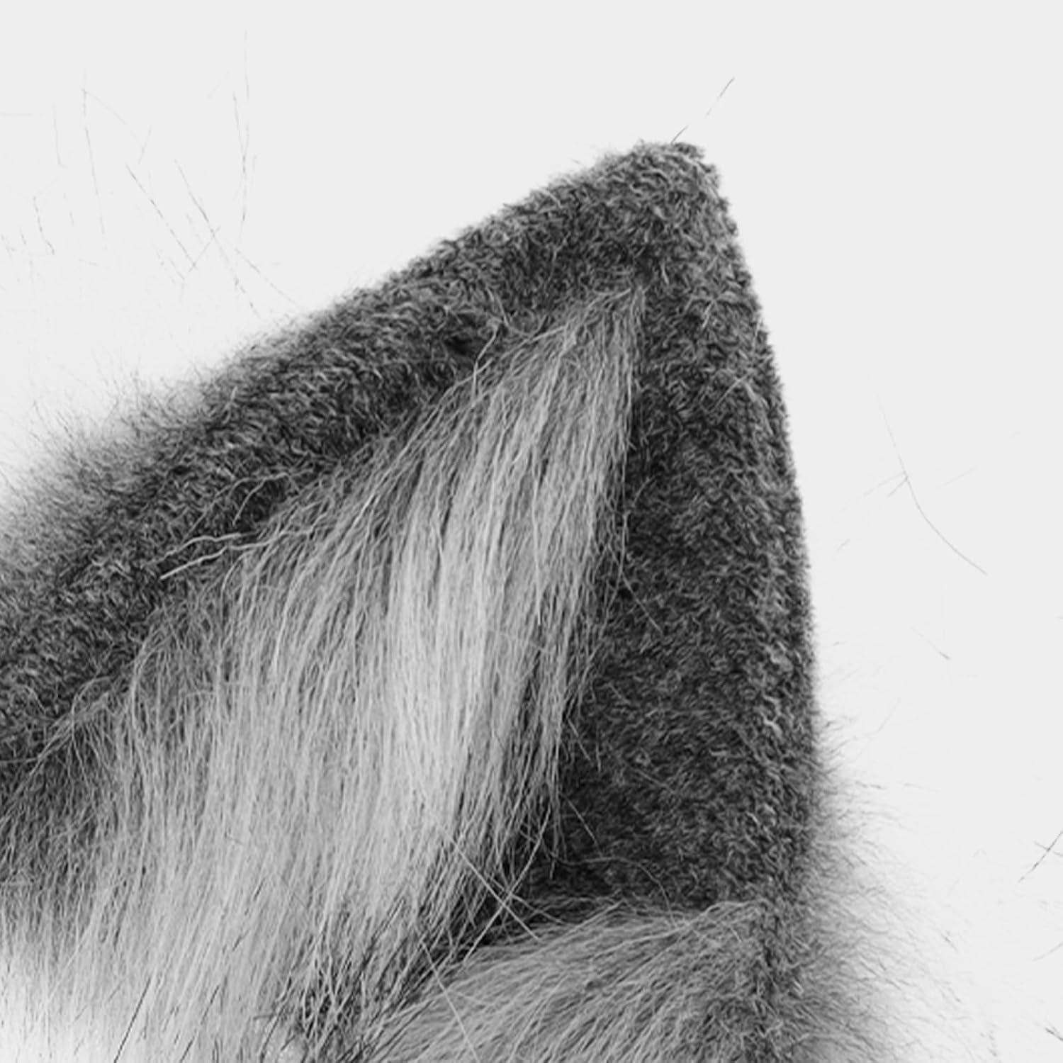 HAOAN Handmade Faux Fur Animal Cat Ears Headband Furry Fox Wolf Hairhoop Headwear Costume Accessory - Image 6