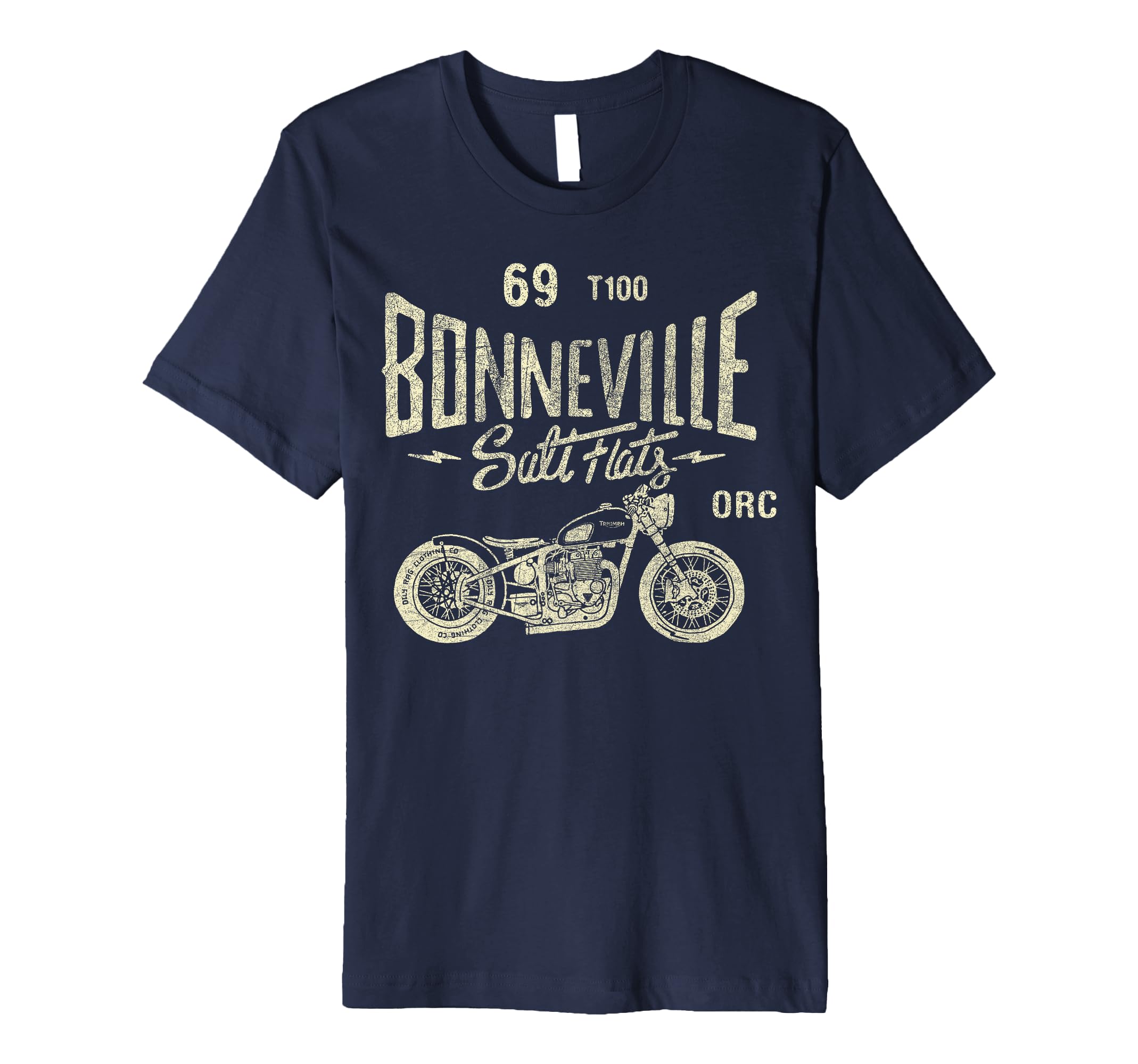 Bonneville Salt Flats Motorcycle Racing t-Shirt Gift Premium T-Shirt